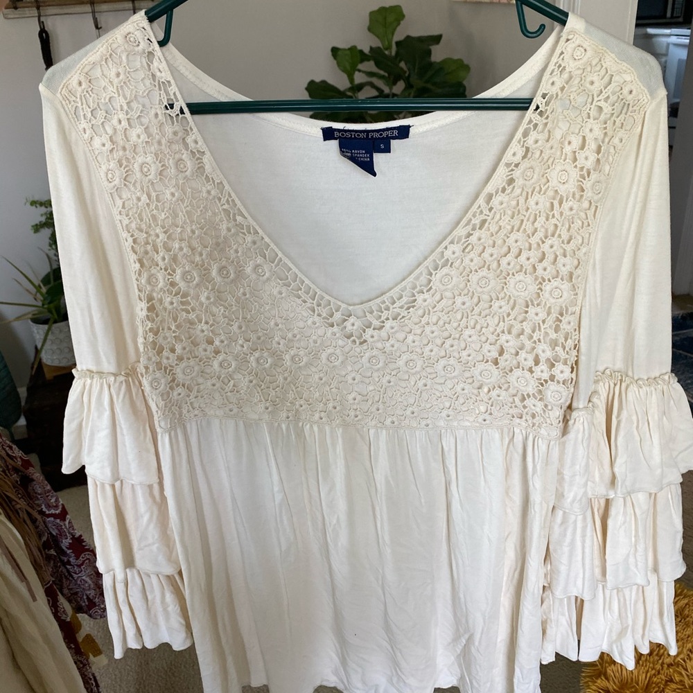 Ruffle shirt